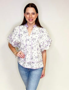 Cindi Printed Top