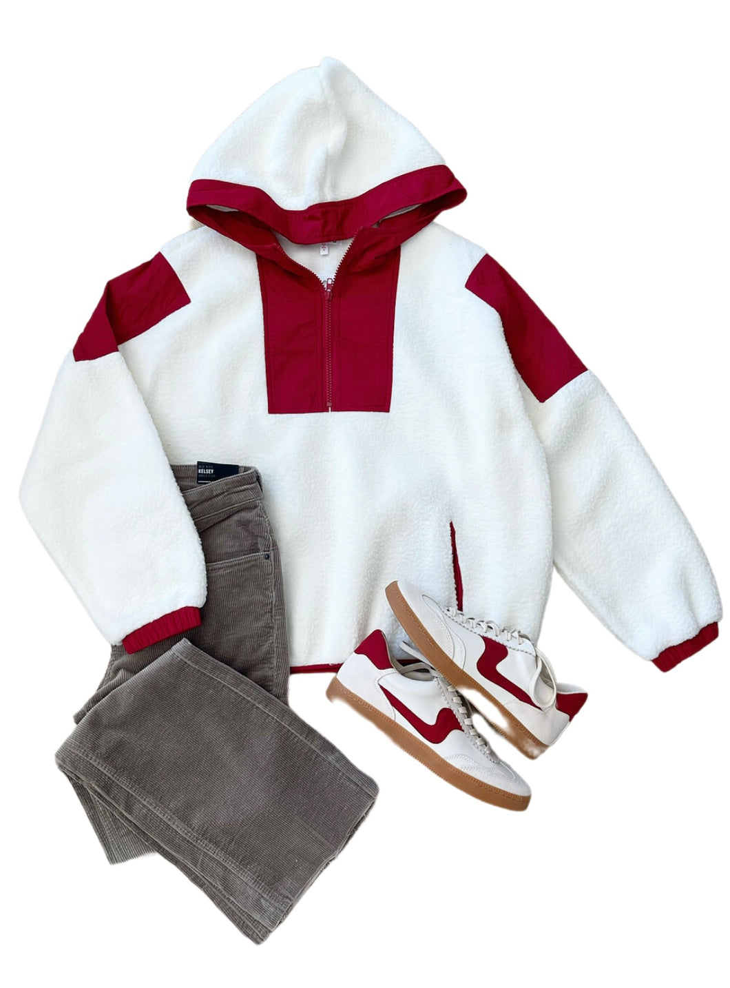 Colorblock Fleece Jacket