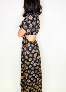 Daisy Cut Out Maxi