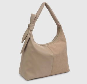 Hazel Suede Hobo