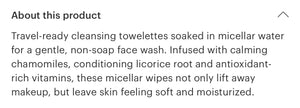 Makeup Remover Wipes