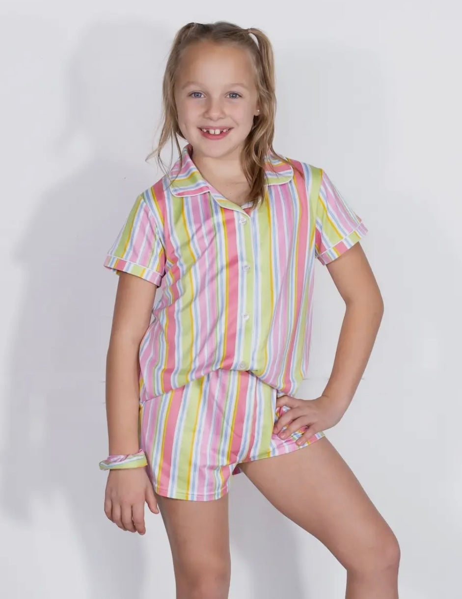 Girl's Stripe Pajamas