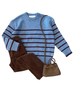 Boyfriend Stripe Sweater