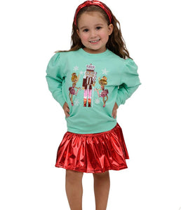 Sequin Nutcracker Top