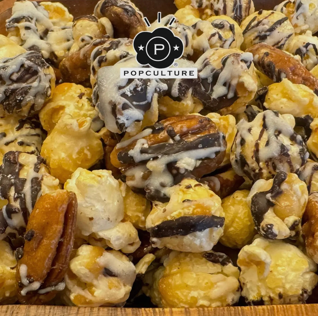 Turtle Cheesecake Popcorn