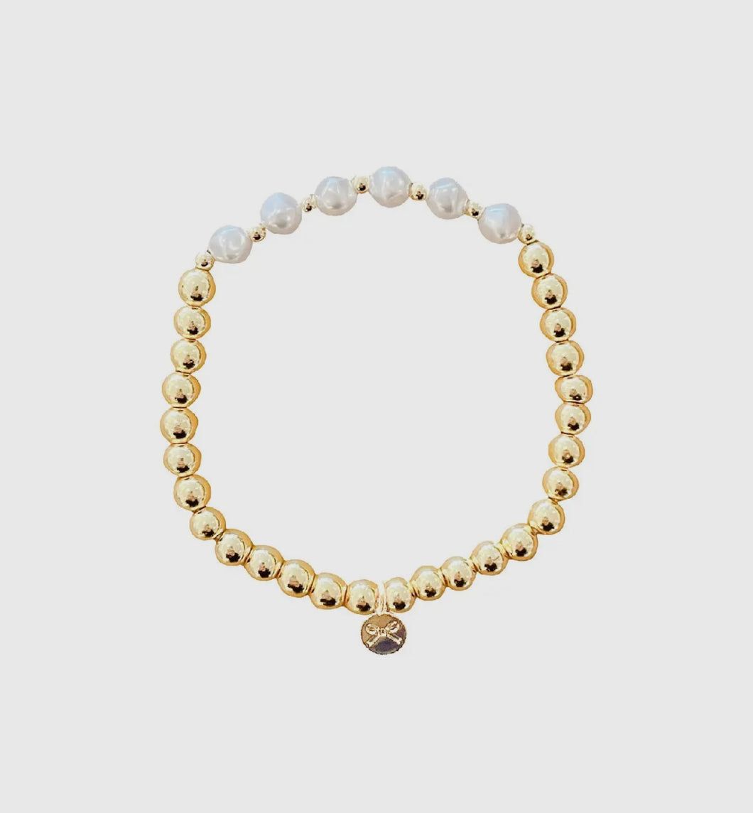 Golden Hour Pearl Bracelets