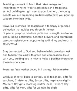 Prayers & Promises for Teachers