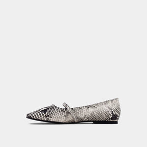 Adele Snake Flats