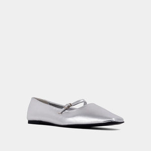 Adele Silver Flats