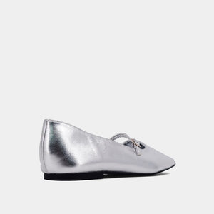 Adele Silver Flats