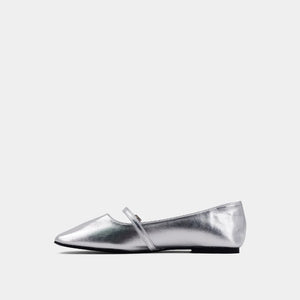 Adele Silver Flats