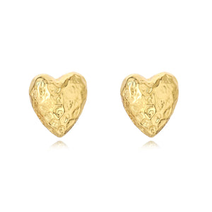 Corinne Heart Studs