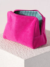 Load image into Gallery viewer, Sol Pink Terry Zip Pouch
