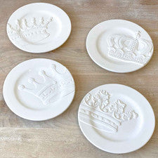 Crown Embossed Plates